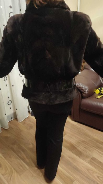 Geaca blana naturala nurca