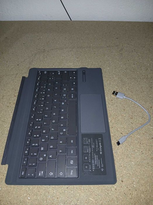 Tastatura Bluetooth MoKo, LED, pt. Surface Pro 3-7+, gri