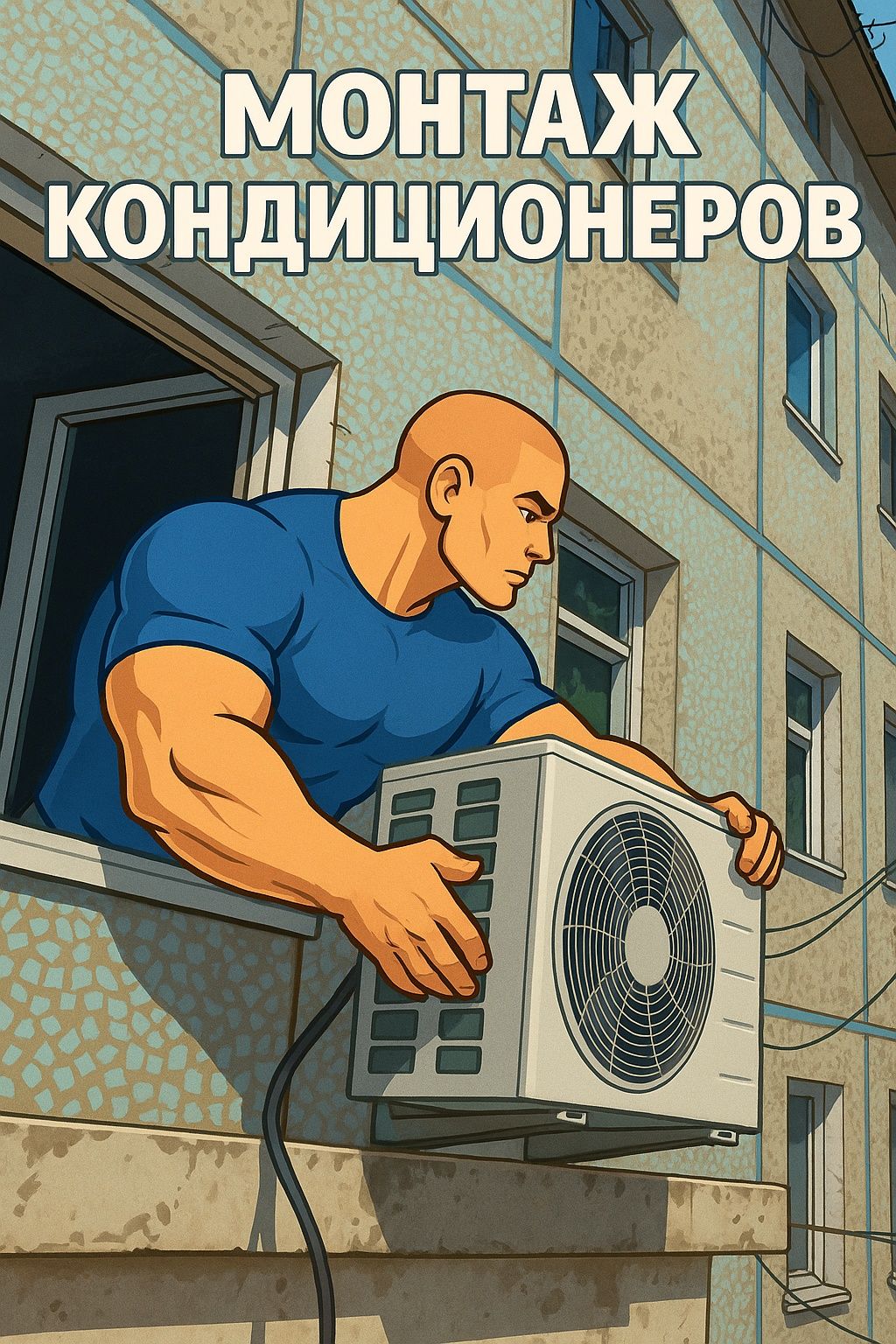 Установка кондиционеров Алматы, монтаж кондиционеров