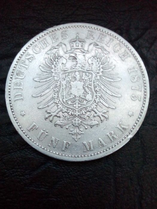 5 марки 1907 година сребро Германия