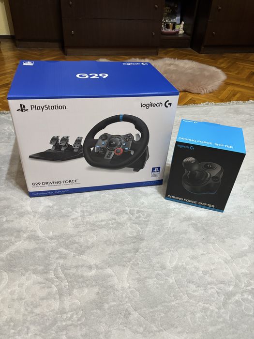 Logitech G29 Driving Force + Shifter В ГАРАНЦИЯ!!!