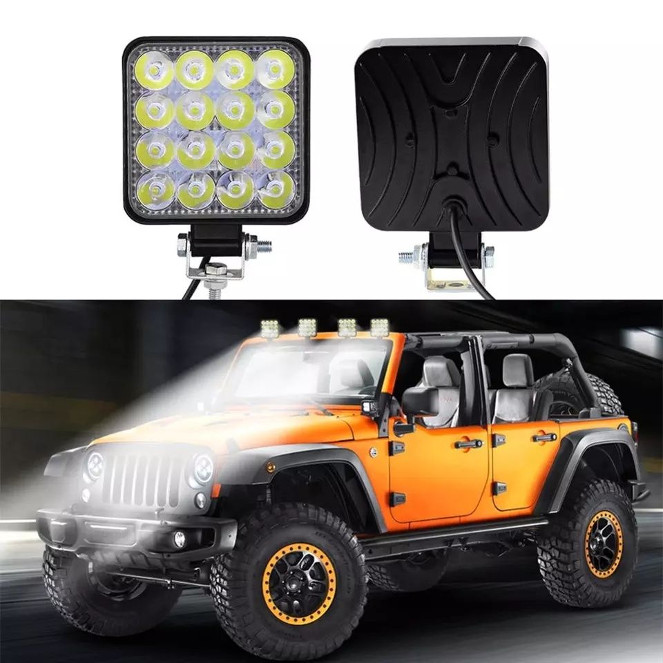 Proiectoare Led Auto / Suv / Camion Off-Road 12V-24V 48W