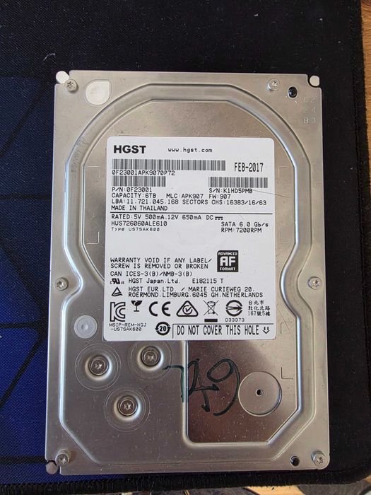 Synology DS1512, DS415, Harduri 4TB, 8TB.