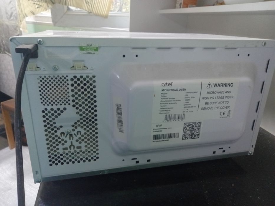 Микравалновка в хорошем состоянии