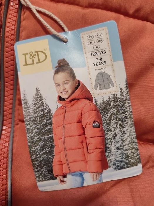 Куртка зимняя на девочку из германии