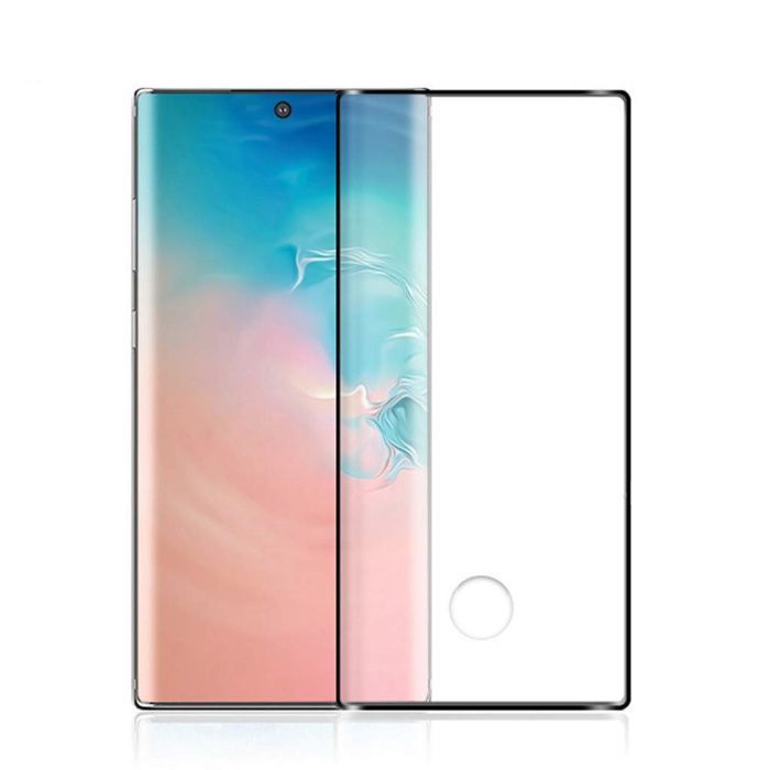 Folie sticla curbata 5D FULL GLUE pt Samsung Galaxy Note 10 , Note 10+