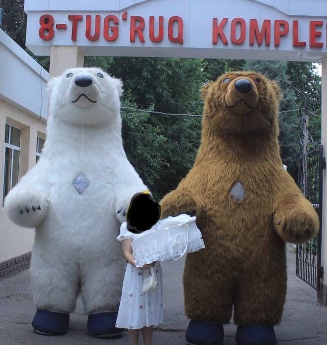 3.5metrliy ayiq sotiladi