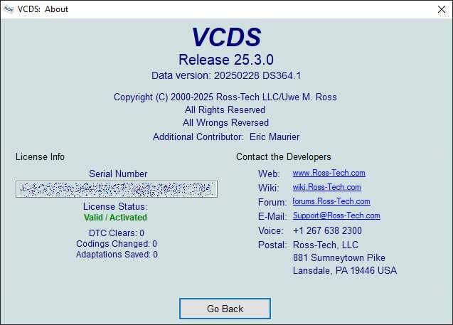 Testere pentru diagnoza VCDS 25.3 engleza si romana
