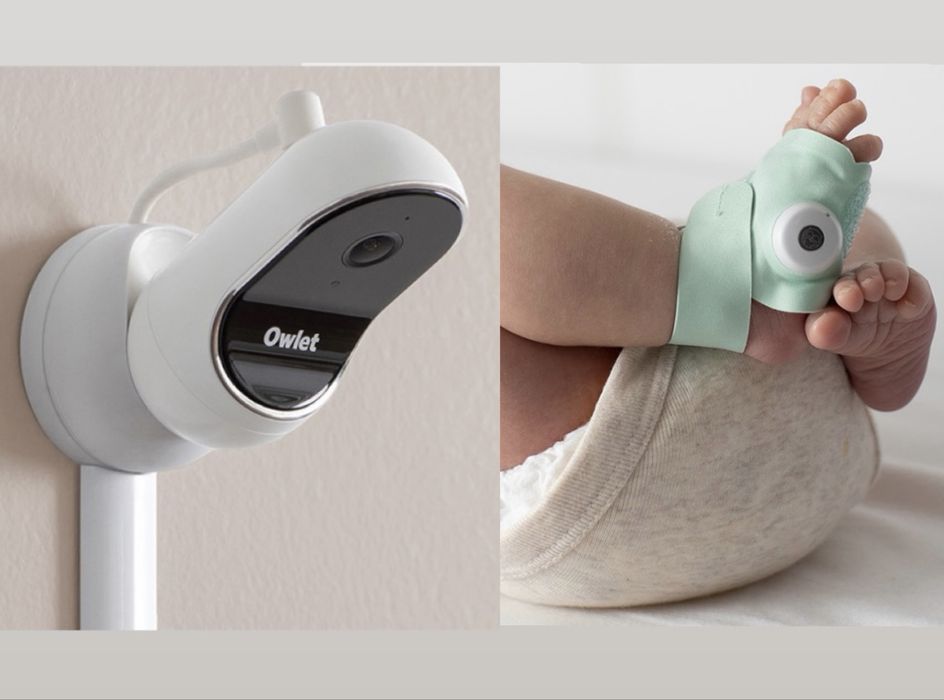 Owlet умен чорап 3 и Owlet камера 2 за бебе