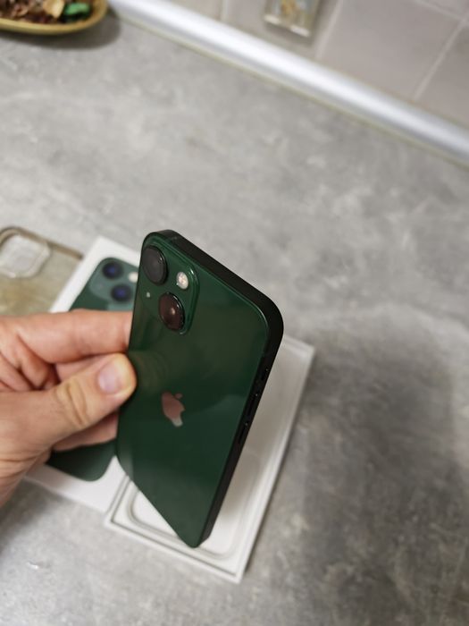iPhone 13 Mini Green 95%Bat Fullbox impecabil totul original