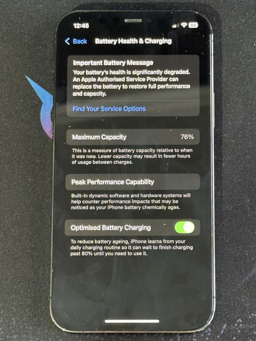 Iphone 12 pro 256gb negru