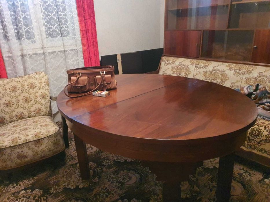 Oferta  masa lemn masiv rotunda