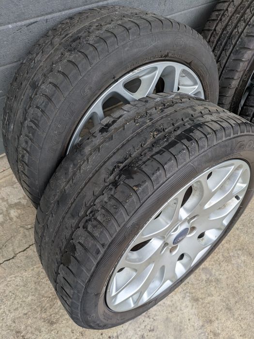 Jante Ford 7jx17 ET50, cod 8M5J-1007-AA + anvelope 205 50 R17