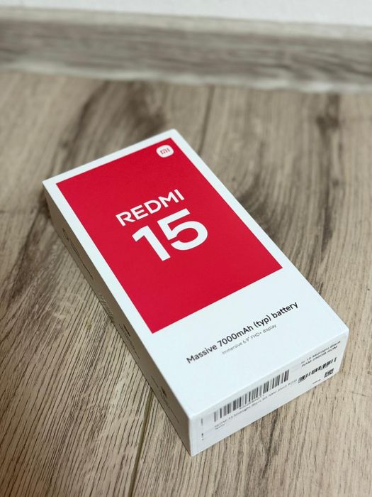 Redmi 15 - 256 GB Memorie 8 RAM - Baterie 7000 Mha - SIGILAT NOU