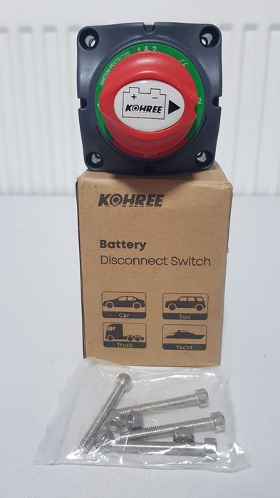 Comutator baterie RV 12-48V 275A