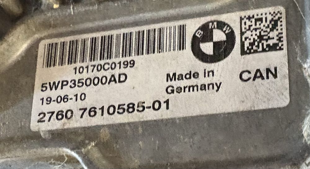 Bmw e70 e71 3.0d Раздатъчна Кутия Раздатка
