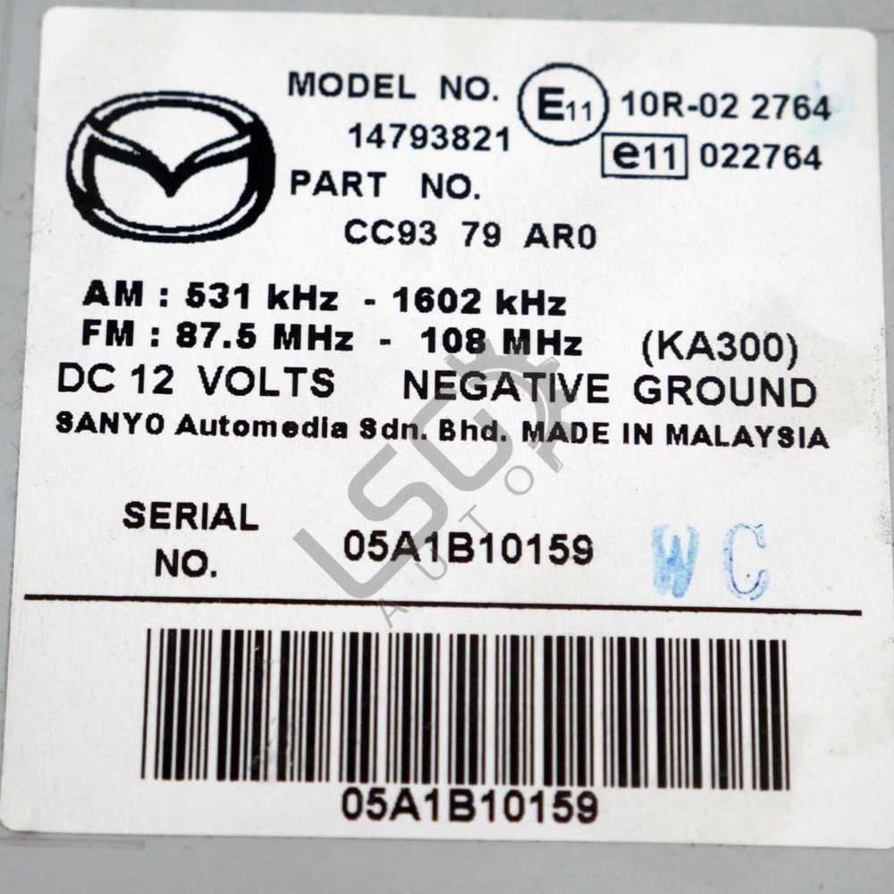 CD плеър Mazda 5 (I) 2005-2010 ID: 112837