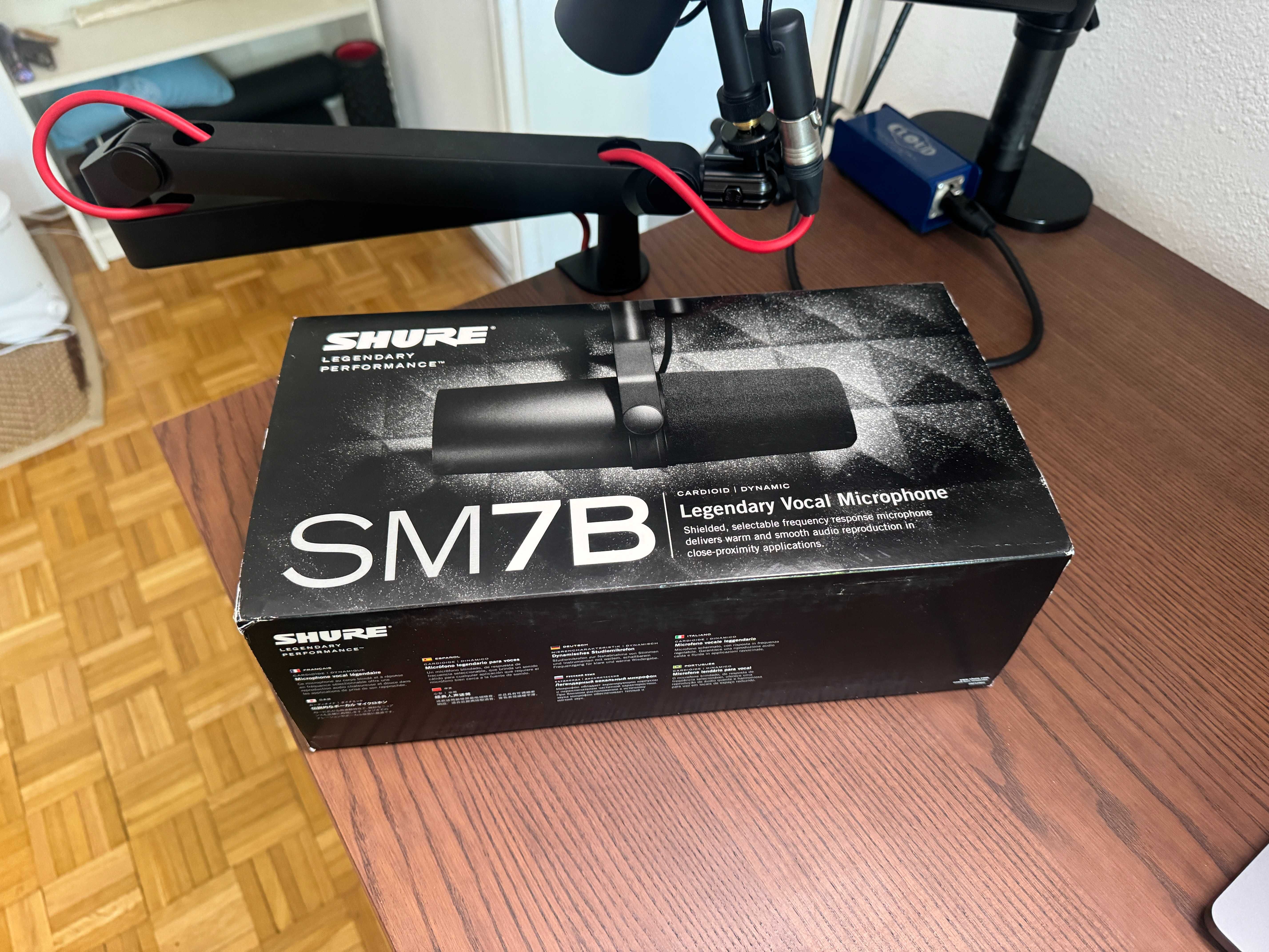 Microfon cardioid SM7B, ca nou