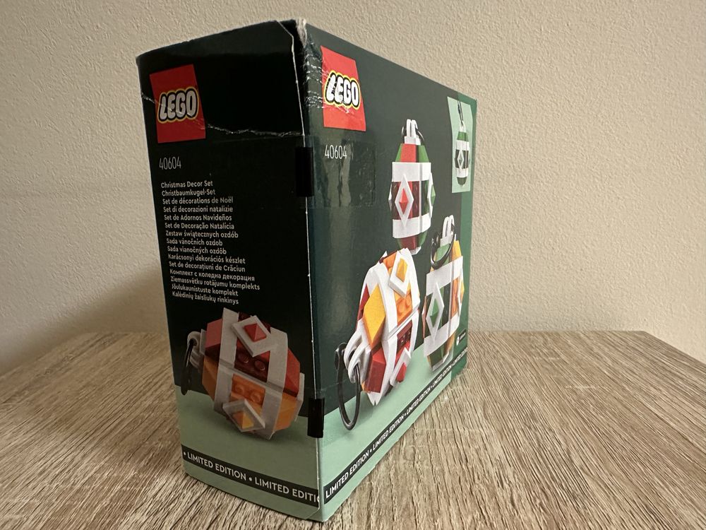 Lego 40604 Christmas Decor Set , Коледен декор