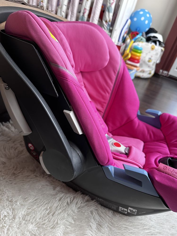 Столче за кола Cybex Aton 5 цвят magnolia pink