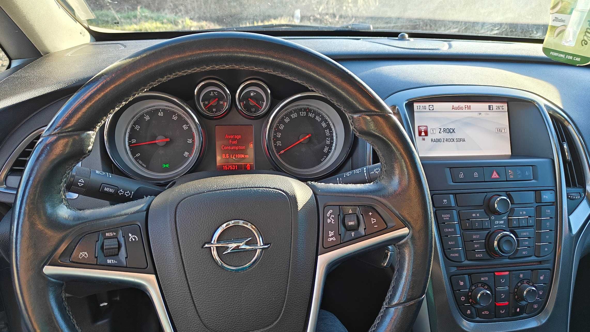 Opel Astra J, 1.4T 140кс, NAVI