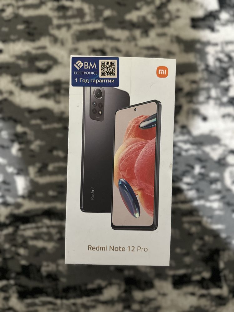 REDMI NOTE 12 Pro glacier blue 8 GB RAM 256 Rom продается
