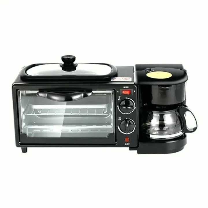 Breakfast maker, Печка, тостер и кафемашина, 3 в 1, Silver Crest