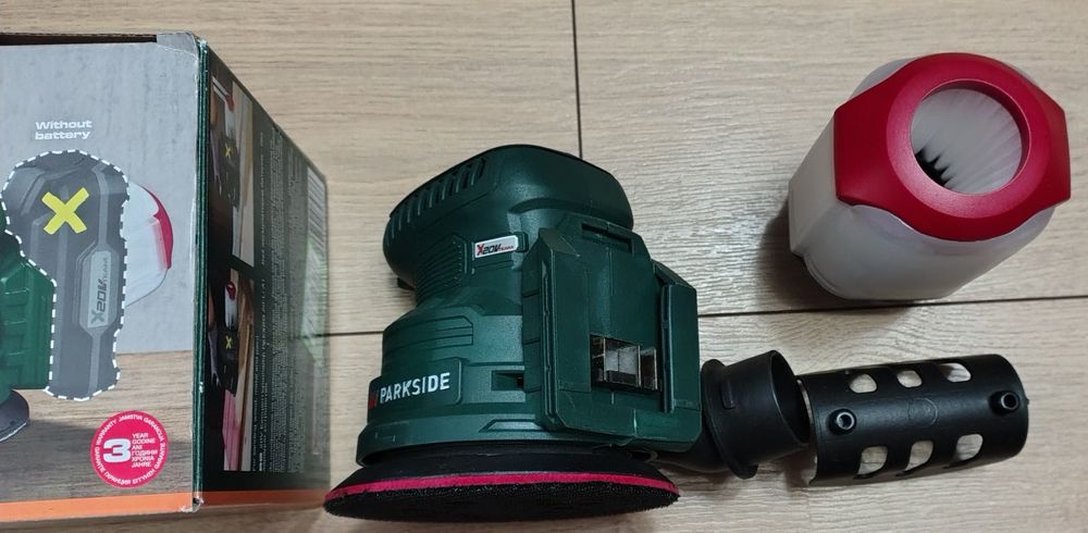 Slefuitor cu excentric / multifunctional, 20 V - 12.000 rpm, Nou!