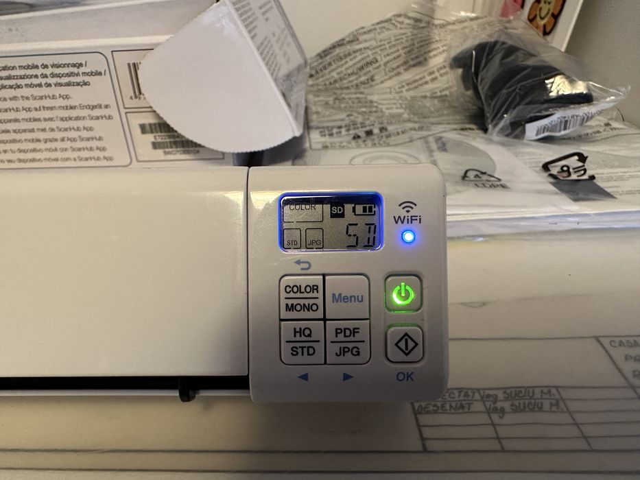 Scanner Mobil Brother DsMobile 820w Full cutie