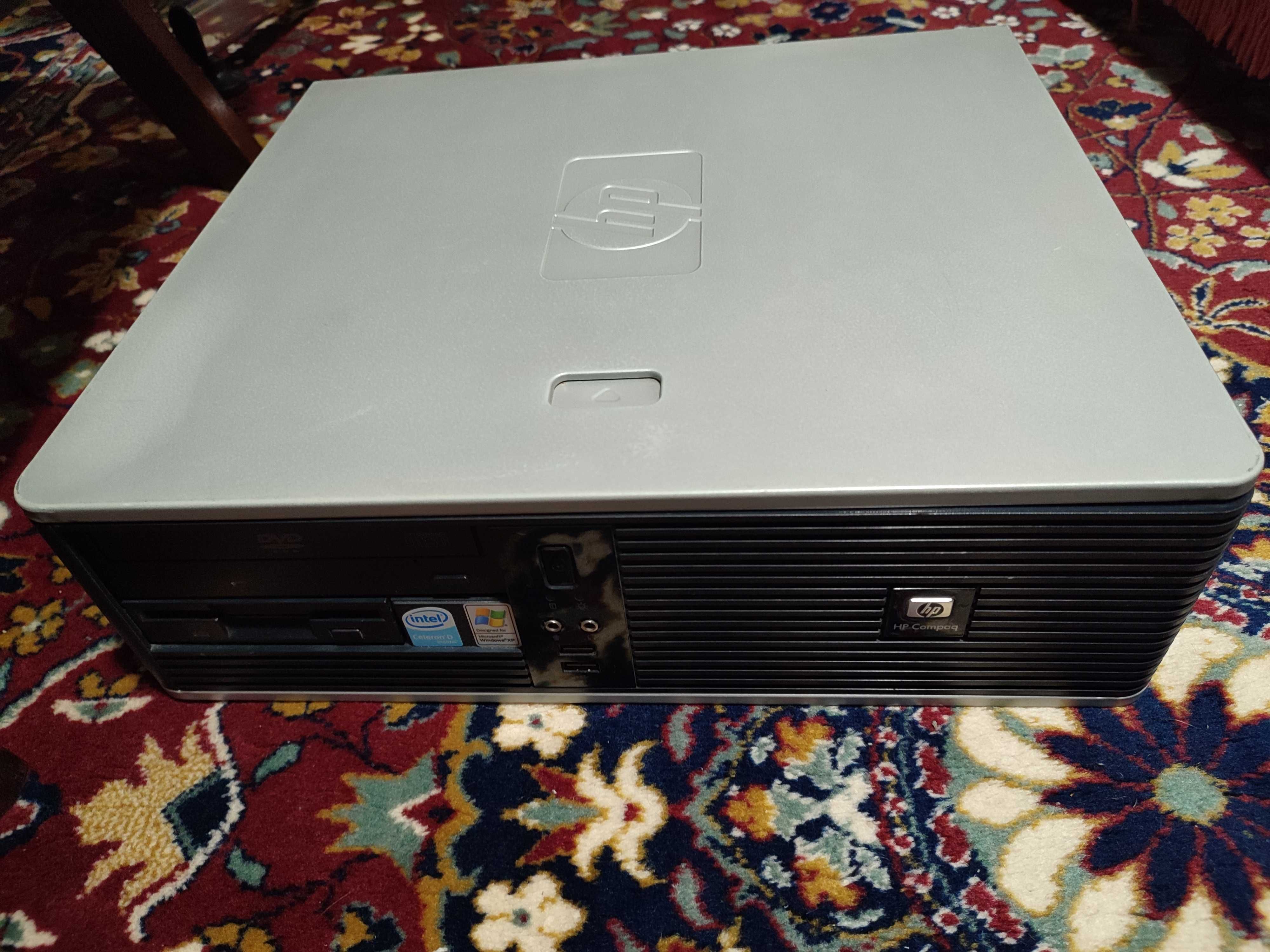 Настолен компютър HP Compaq Intel (R) Celeron (R) D; CPU 3.06 GHz