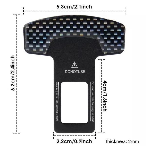 Закопчалка за предпазен колан на кола №3515