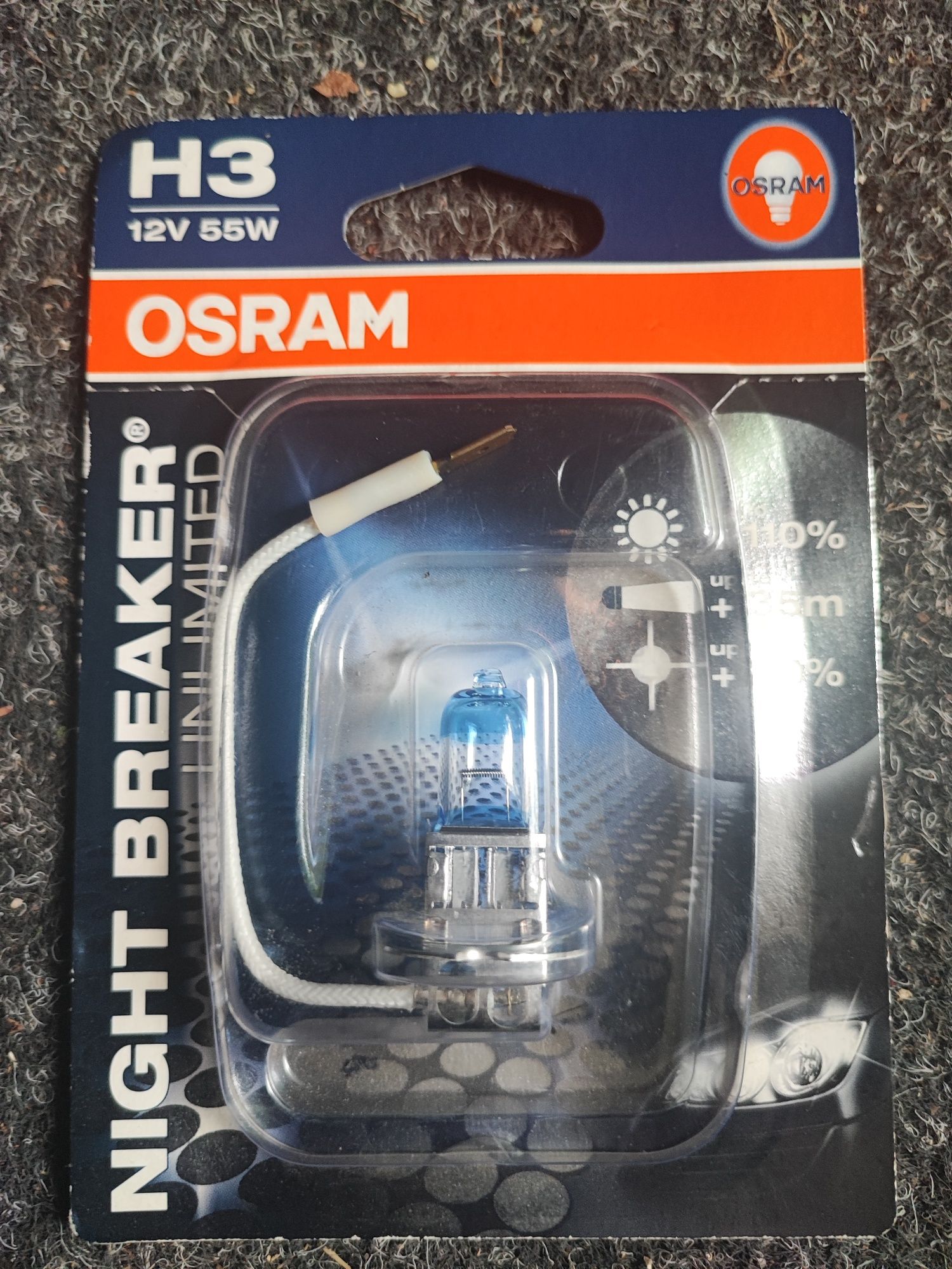 Лампы H3 Osram Night Breaker