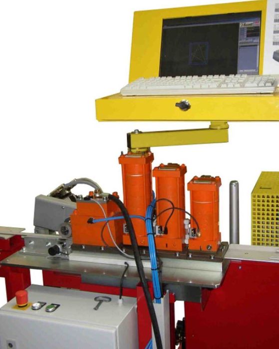 Masa de Echipare Feronerie+Debitare Baghete TRYMA / RU-BM-AL