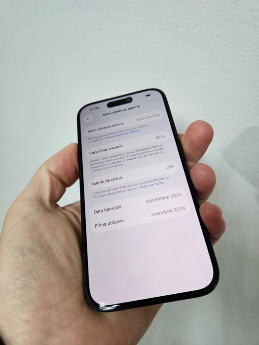 Iphone 16 128 gb impecabil Garantie.