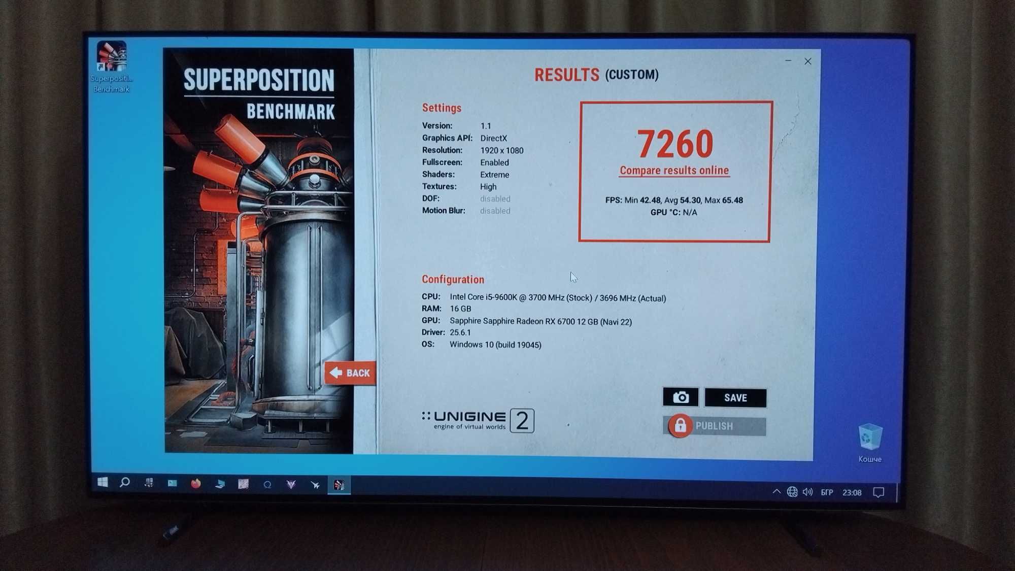 6 Ядрен Геймърски Компютър Z390 / i5 9600K / RX 6700 XT 12GB GDDR6
