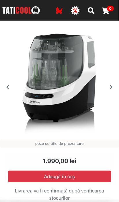 Sterilizator babybrezza 3 in 1