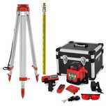 Nivela laser rotativ Visoli,laser constructii, trepied,mira,telecomand