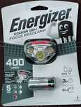 Челник Vision HD+ Focus, Energizer,400 лумена,5 режима,с ААА батерии