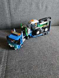 Lego city 60223 tractor seceratoare + tir incomplet