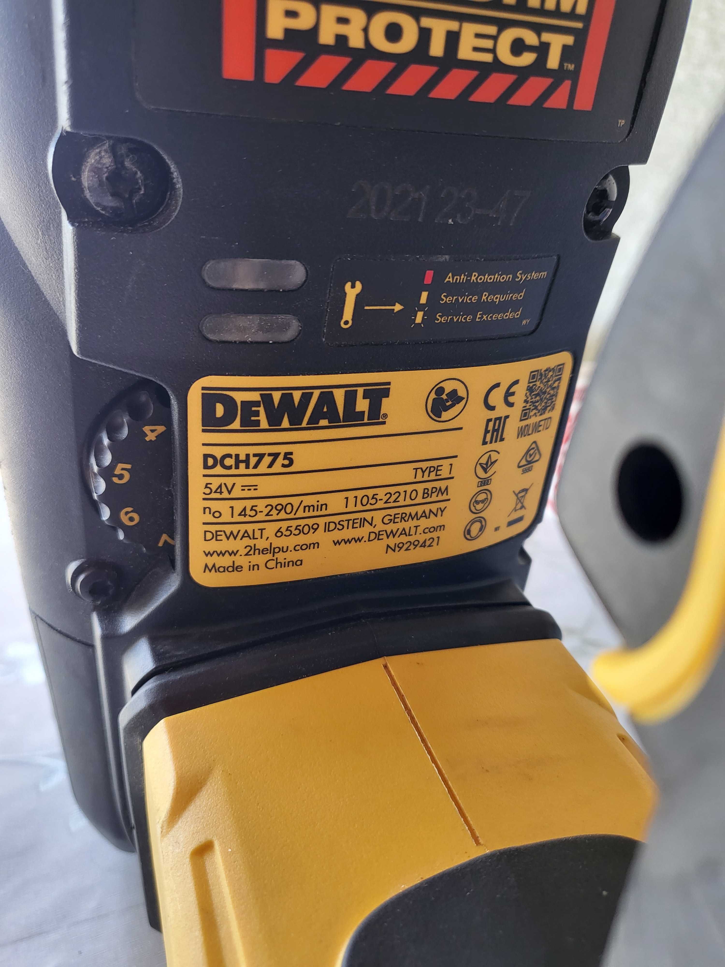 Pikamar Dewalt SDS Max FlexVolt 54V in stare foarte buna corpul gol