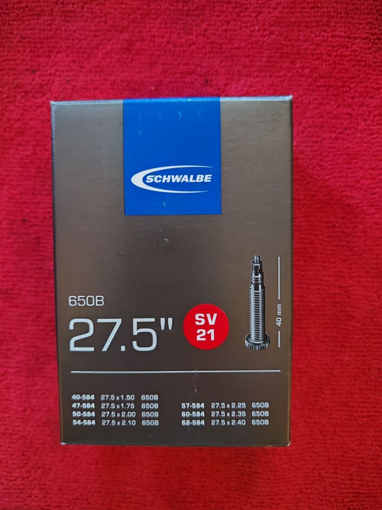 Cameră bicicletă mtb 27,5 schwalbe