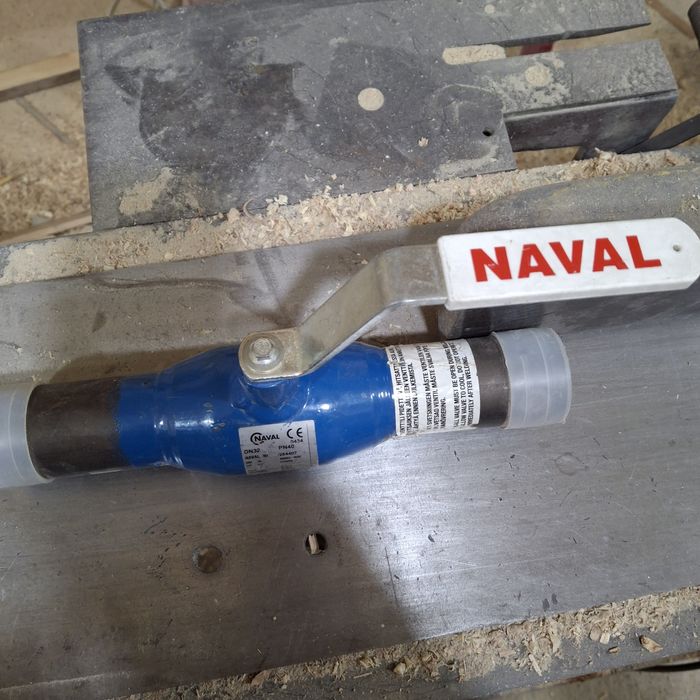 Кран шаровой под приварку NAVAL DN 32