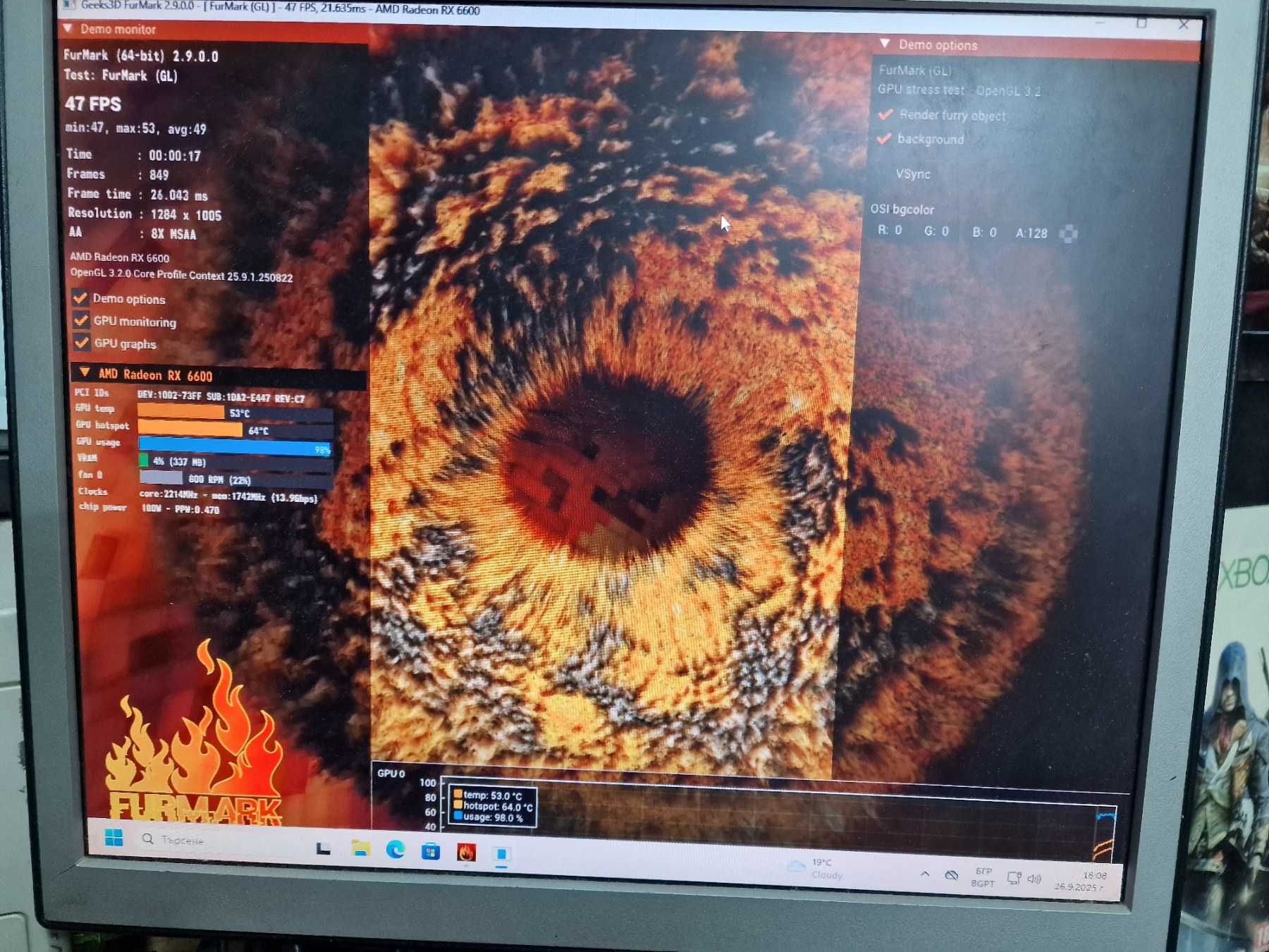 Sapphire PULSE AMD Radeon RX 6600 8G GDDR6 Гаранция 3 месеца