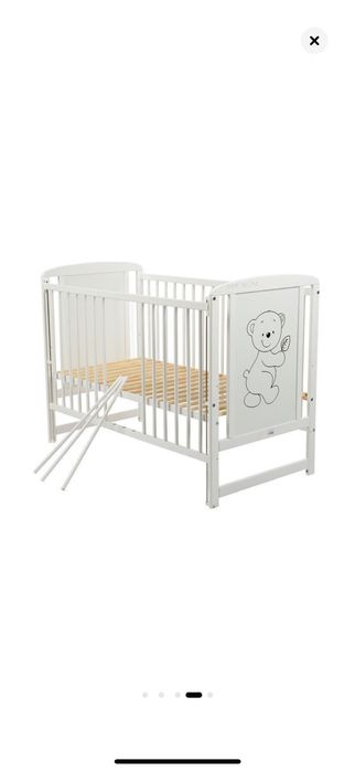 Кошарка с подвижна решетка +матрак,2бр. обиколници и протектор