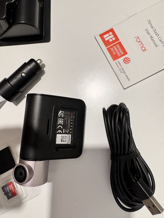 Camera auto 70mai Dash Cam Lite, IMX307 + card 64gb inclus