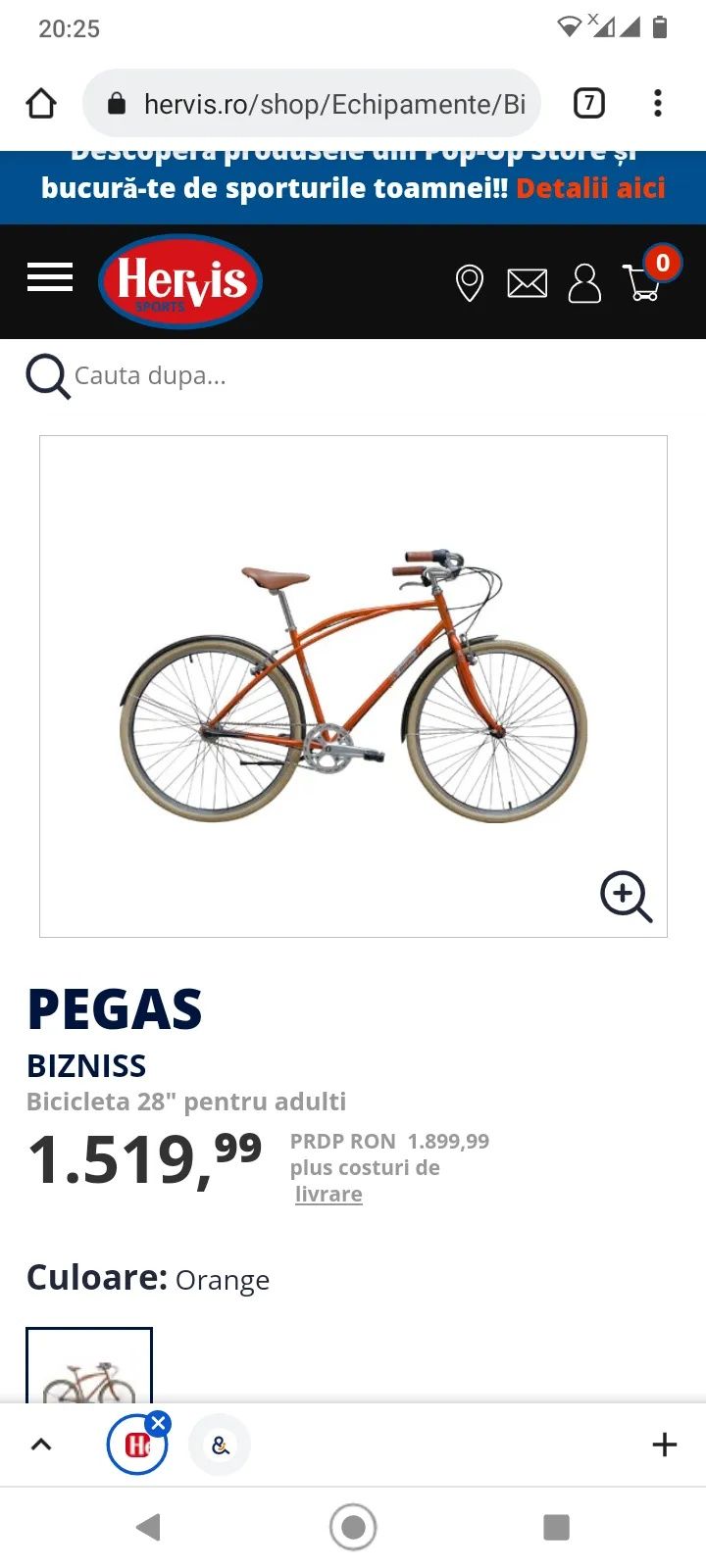 vand bicicleta pegas bizniss noua sigilata