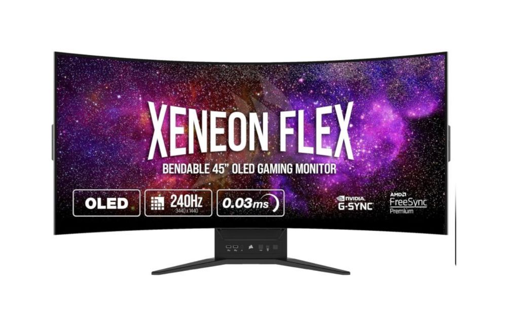 ПЪРВИЯТ BENDABLE Монитор създаден от Xenonflex