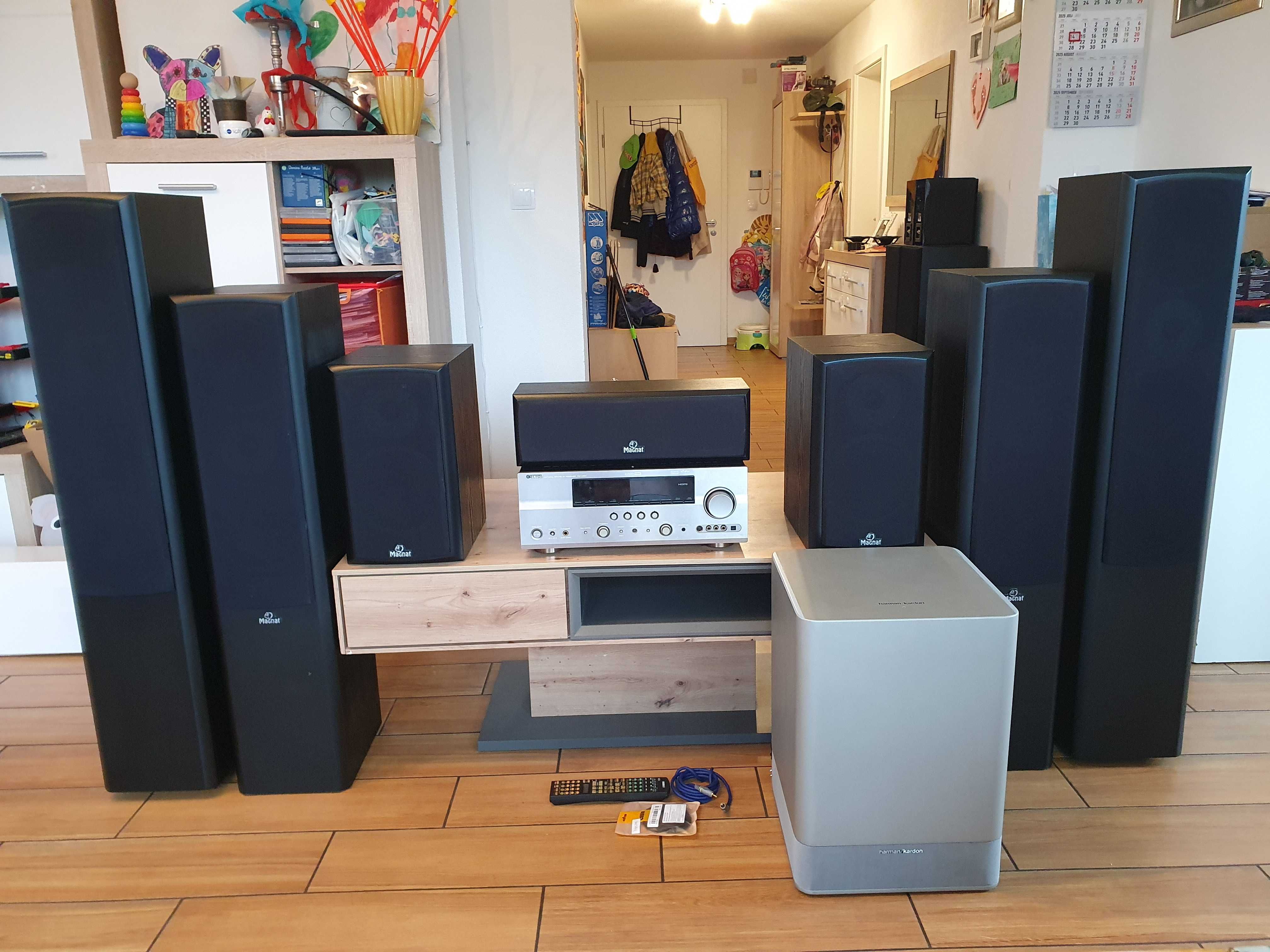 Magnat Vector + Harman Kardon + Yamaha 7.1