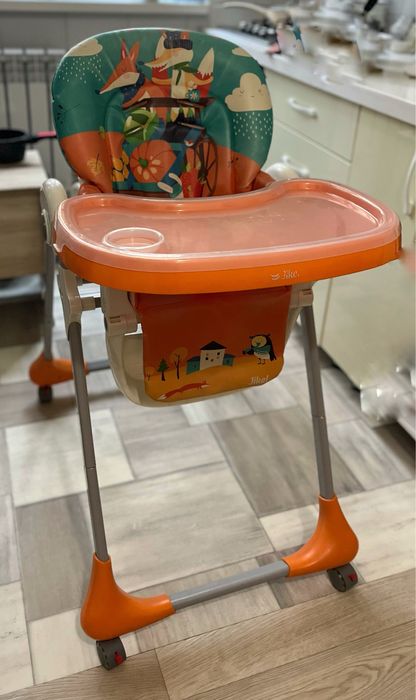 Стульчик для кормления jikel в идеальном состоянии