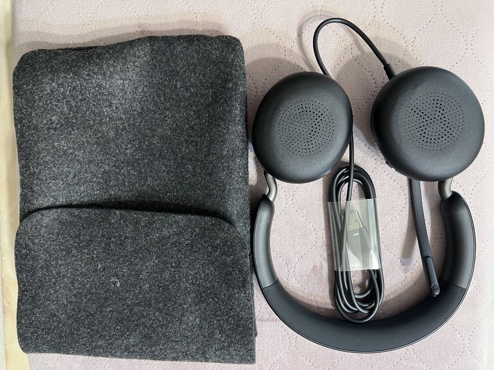Jabra Evolve2 40 MS Stereo - Headset Ideal pentru Birou